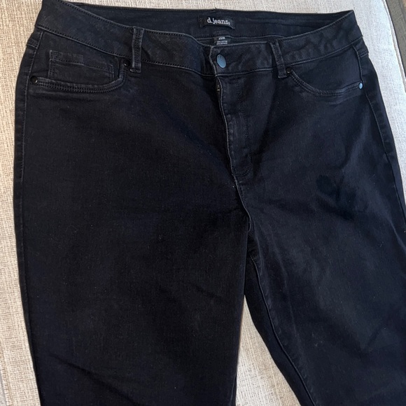 d. jeans Women’s Plus Skinny Jeans in Black size 20W - Picture 5 of 9
